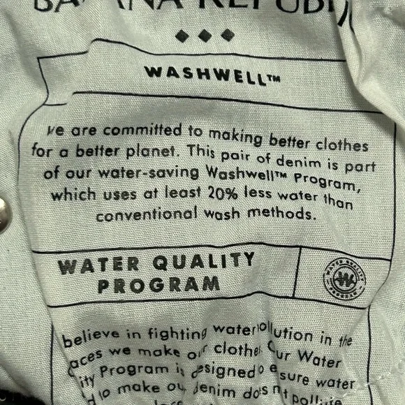 Banana Republic Factory Lot of 2 High Rise Wide Leg Jeans - Picture 10 of 13